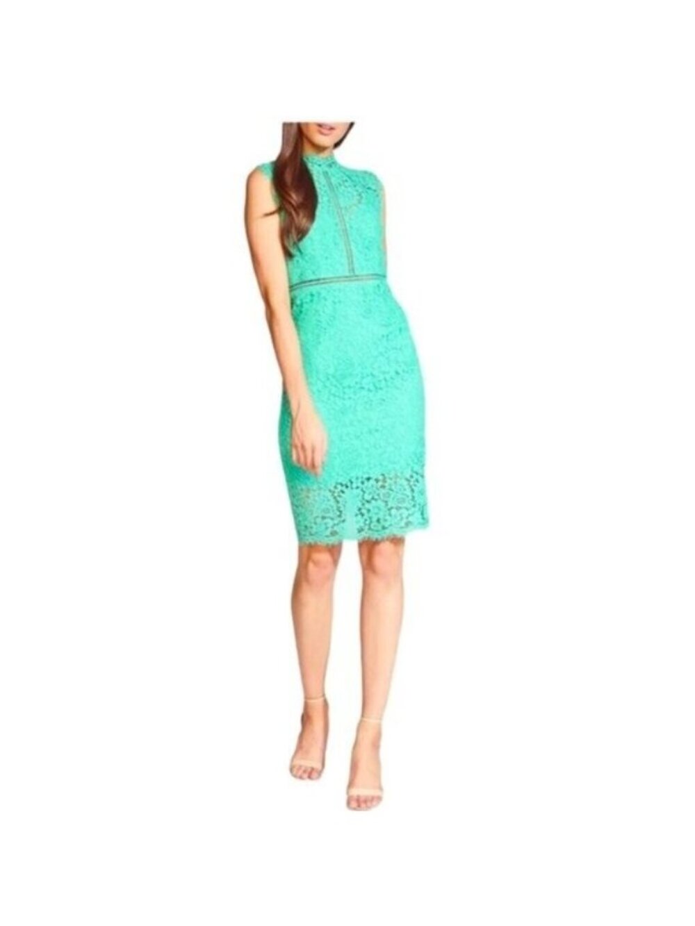 Nordstrom Bardot NWOT Lace Sheath Cocktail Dress Size Medium - Picture 11 of 12
